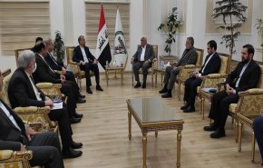 وزير الخارجية الايراني يلتقي رئيسي الحشد الشعبي وائتلاف دولة القانون