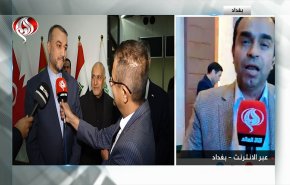 شاهد البرنامج الحافل لوزير الخارجية الإيراني في العراق
