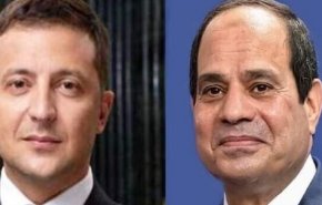 السيسي يتلقى اتصالا هاتفيا من زيلينسكي