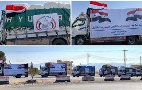 قافلة إغاثية يمنية ثانية لمتضرري الزلزال تنطلق إلى حلب