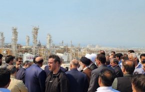 رئيس الجمهورية يفتتح المرحلة 14 من حقل بارس الجنوبي في عسلوية