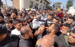 جماهير قلقيلية تشيّع جثمان الشهيد 'محمد سليم' في عزون