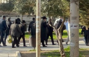 شاهد.. مستوطنون يقتحمون المسجد الأقصى المبارك