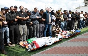 شاهد.. الفلسطينيون يشيعون شهداء جنين