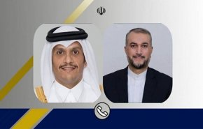وزير الخارجية القطري يهنئ نظيره الايراني 