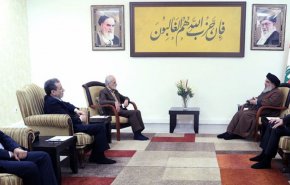 خرازي يلتقي الأمين العام لحزب الله