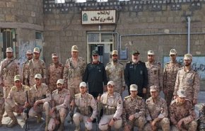 قائد القوات البرية لحرس الثورة يتفقد حدود إيران المشتركة مع آذربيجان 