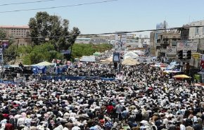 حشود ضخمة في صنعاء ومدن اخرى في الذكرى الثامنة للعدوان 