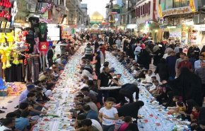 أكبر مائدة إفطار في النجف الأشرف 