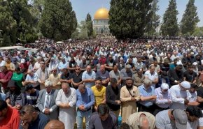 شاهد..الآلاف من الفلسطينيين يصلون الجمعة في الأقصى وسط إعتداءات الصهاينة
