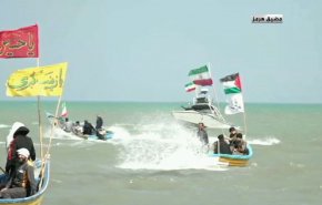يوم القدس العالمي.. مسيرات بحرية متزامنه في ايران والعراق واليمن + فيديو