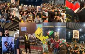 مسيرة يوم القدس العالمي في مخيم برج البراجنة جنوب بيروت