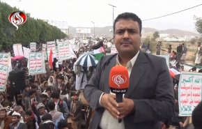 شاهد.. صنعاء تهتف لتحرير القدس 