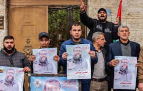 شاهد: ردود فلسطينية أولية علی استشهاد الشيخ خضر عدنان 