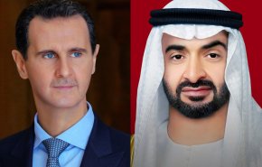بعد عودة بلاده الى الجامعة العربية...الأسد يهاتف بن زايد