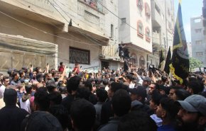 بالصور..مراسم تشييع جثامين الشهداء القادة في غزة
