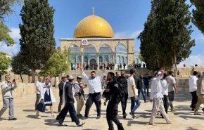  عشرات المستوطنين يقتحمون الأقصى