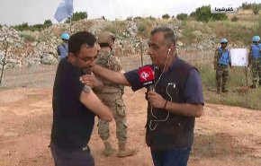 شاهد.. ماذا قال مصور قناة العالم عقب اصابته في مواجهات كفرشوبا؟