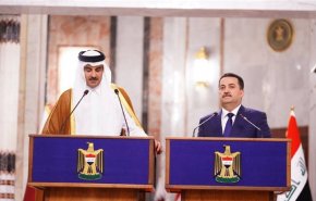 أمير قطر يعلن الاتفاق على التبادل التجاري بين بغداد والدوحة
