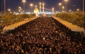شاهد بالفيديو.. مئات آلاف الزوار يجتمعون في كربلاء المقدسة في يوم عرفة