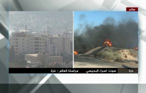 كاميرا العالم ترصد غضب أهالي غزة من العدوان الاسرائيلي على جنين