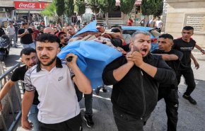 تشييع الشهيدين خيري شاهين وحمزة مقبول في نابلس