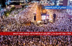 تسونامي في الكيان الصهيوني