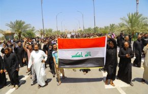 تظاهرات في الكوفة تنديدا بحرق القرآن
