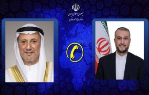 محادثة هاتفية بين وزيري خارجية إيران والكويت