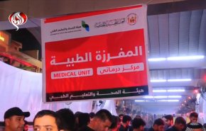 أطباء متطوعين من 12 دولة يخدمون زوار الإمام الحسين (ع)