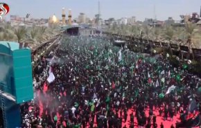 مئات آلاف الزوار يشاركون في مراسم ركضة طويريج في كربلاء المقدسة 