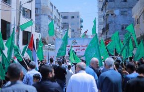 حماس تنظم وقفة في غزة دعما للأقصى المبارك

