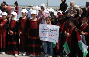 شاهد.. أطفال غزة المحاصرون يطالبون بحقهم المشروع