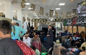 بدء دخول زوار الأربعين الباكستانيين الى ايران عبر معبر ميرجاوة