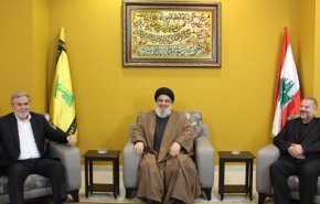 السيد نصرالله يستقبل النخالة والعاروري..وهذا ما تمت مناقشته في اللقاء 