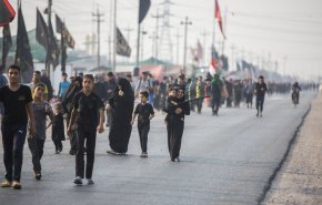 اكبر شيش شاورما يزن 3250 كغم لتوزيعه على زوار كربلاء