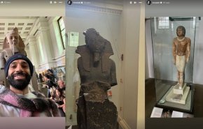تحرك برلماني في مصر بعد صورة محمد صلاح بالمتحف البريطاني