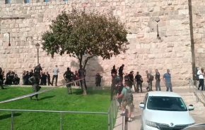 شاهد بالفيديو.. اصابة 3 مستوطنين بعملية طعن في القدس


