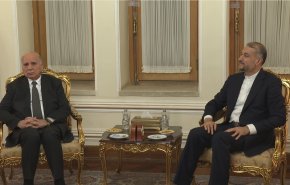 شاهد.. هذا ما تمخض من لقاء وزيري خارجية إيران والعراق