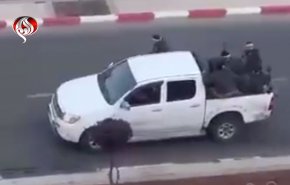 جيبات المقاومة تتجول في المستوطنات الاسرائيلية