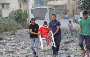 نزوح حوالي 250 ألف فلسطيني داخل غزة