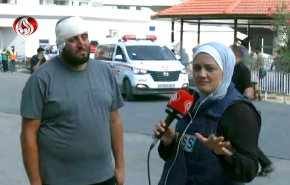 جريح مدني فلسطيني يوجه رسالة للمقاومة
