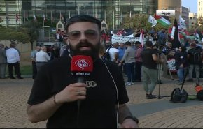 وقفة في بيروت دعماً لغزة وللمقاومة الفلسطينية + فيديو