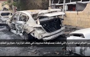 شاهد بعدسة العالم.. ماذا فعلت صواريخ المقاومة بمستوطنة سديروت