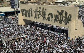 ممثل الصدر في ساحة التحرير یدعو لتحضير قافلة مساعدات لغزة