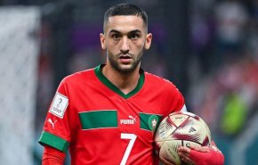 النجم الدولي المغربي حكيم زياش يعلن تضامنه من الفلسطينيين