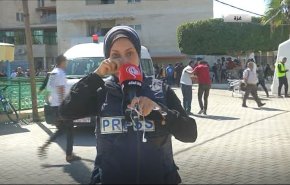 مراسلة العالم تنهار امام الكاميرا: كل لحظة نذبح.. والعالم لم يبكِ الا للاجئي اوكرانيا