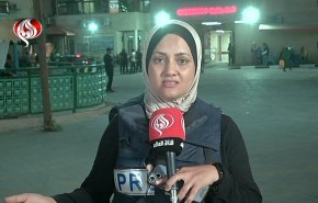 شاهد..مراسلة العالم علی الهواء تفجع بکلمة سمعتها عن ابنها