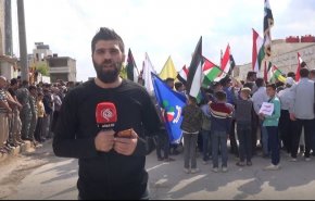 شاهد.. اهالي نبل والزهراء لغزة: النصر قريب لا محالة
