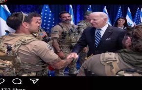 البيت الأبيض يحذف صورة لقاء بايدن مع قوة أمريكية مشاركة في حرب غزة 